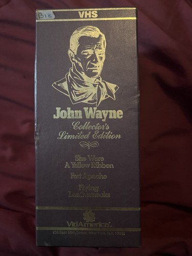 John wayne vintage vhs - john,