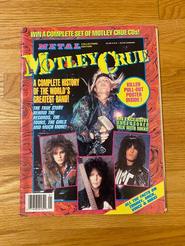 Motley crue metal collectors - metal,