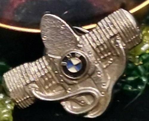 Spilla motore bmw moto - spilla,