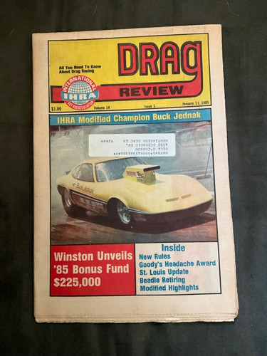 Drag review ihra racing - ihra, 1st