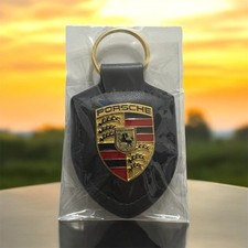 Portachiavi BLACK  Nuovo Porsche Macan Cayenne Cayman Boxster Panamera Taycan