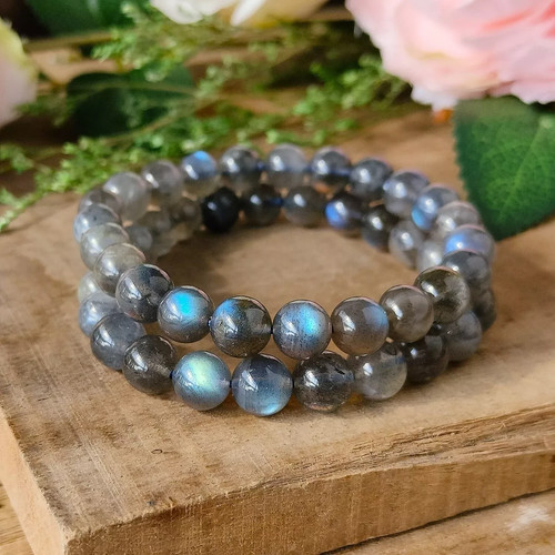 Bracciale reiki labradorite - 2x,