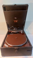 Grammofono a valigetta anni 30