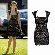 Bodycon pizzo floreale - , buco