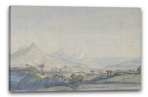 Tela cornice eugène cicéri - tela/cornice,