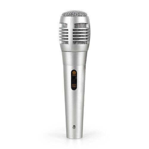 Microfono vintage karaoke con - microfono,