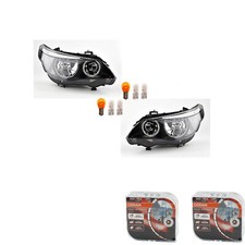 Set Di Fari + Osram Night Breaker Laser Adatto Per BMW 5 Serie E60 E61 L+R