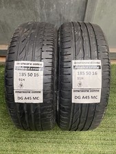 2 GOMME BRIDGESTONE 185 50 16 81H USATI ESTIVE mm 4,8-5,7 70/80% DOT3612