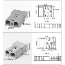 2x / Set 120 for Anderson-Plug