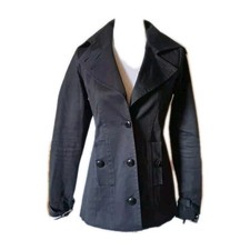 Giacca corta nera vita donna