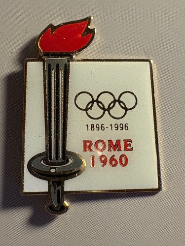 Spilla torcia olimpica roma - torcia,