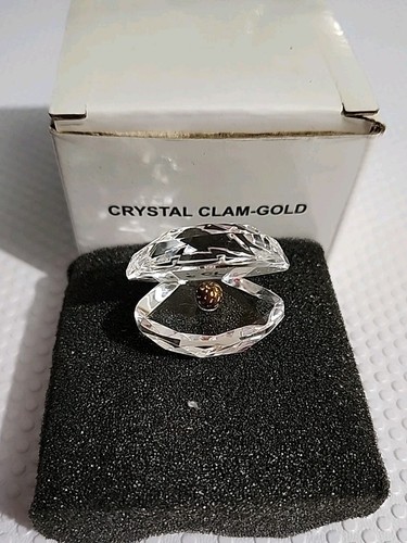 Clam cristallo oro nuovo