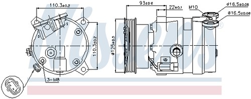 Compressore climatizzatore - compressore,,