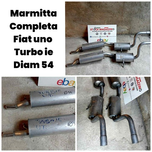 Marmitta scarico completo fiat - marmitta,