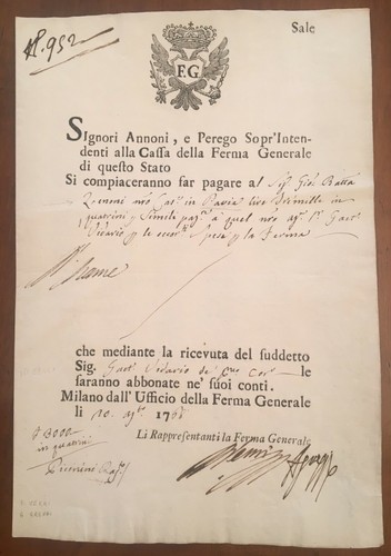 Modulo tributario firmato - , da