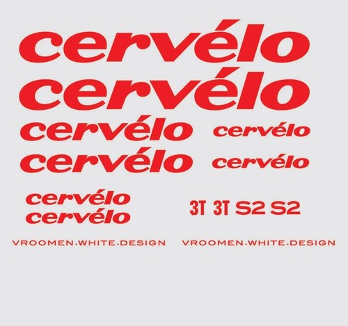 Cervelo bicycle decals - cervelo,