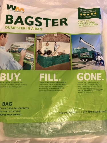 Bagster dumpster a bag - wm,