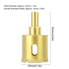 35mm Drill Bits Gold Hole Saws