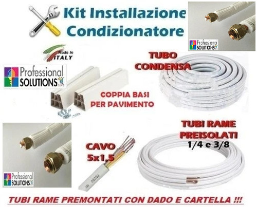 Kit montaggio condizionatore - kit,