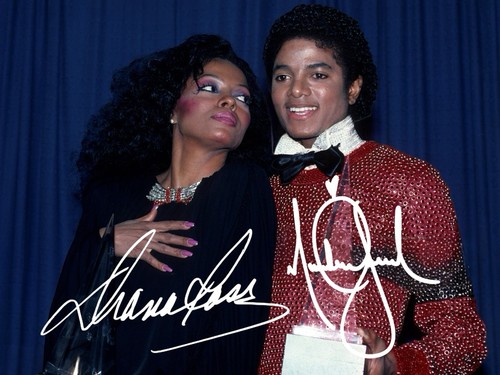 Michael jackson and diana ross - and,