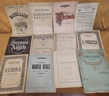 Spartiti antichi Opera e Inni