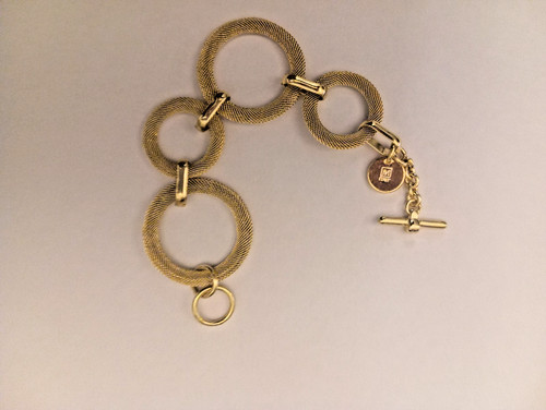 Bracciale 1ar anelli dorati - 1ar,