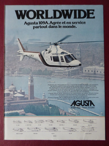 1980 pub agusta helicoptere - 9/1980,