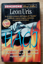 LIBRO Romanzo HAGI HAGJ Leon Uris 1997 Sonzogno tascabile Exodus Palestina