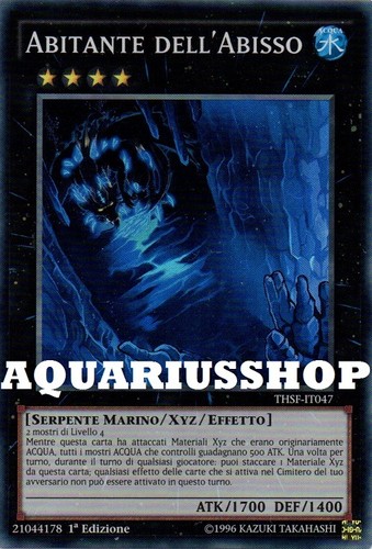 Abitante dell abisso - yu-gi-oh, dell'abisso