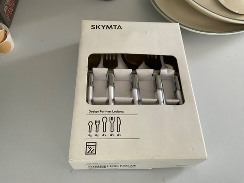 Posate ikea skymta - white, core