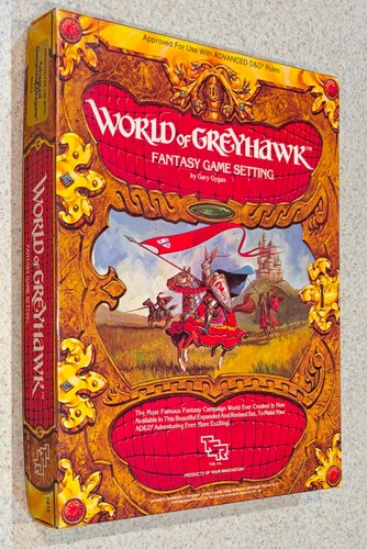 World greyhawk fantasy - world, of