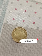 Rara moneta 0,20 centesimi Malta 2008 con lettera F nella stella