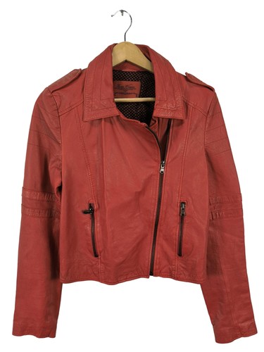 Zara woman giacca pelle - zara, in
