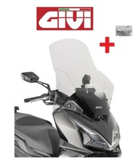 PARABREZZA COMPLETO KIT MONTAGGIO 78,5x59  KYMCO Downtown 350 GT 2024 2025 GIVI
