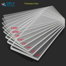 (8-Pack) Acrylic Plexiglass
