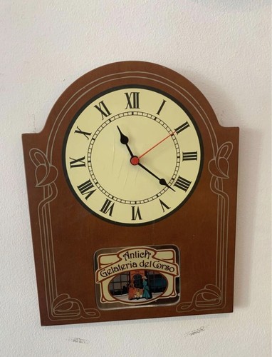 Orologio pubblicitario antica - pubblicitario,