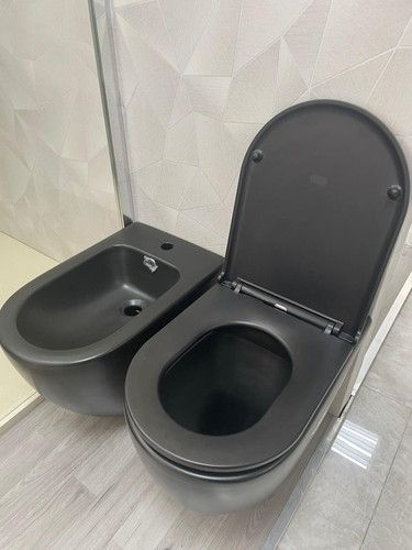 Sanitari bagno terra nero - bagno,