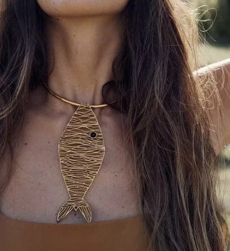Collana pesce zara - pesce,