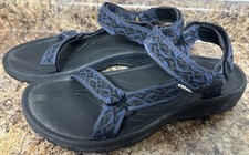 Sandali uomo TEVA S/N 4156 cinghie regolabili plantare anatomico taglia 10 ottimo battistrada