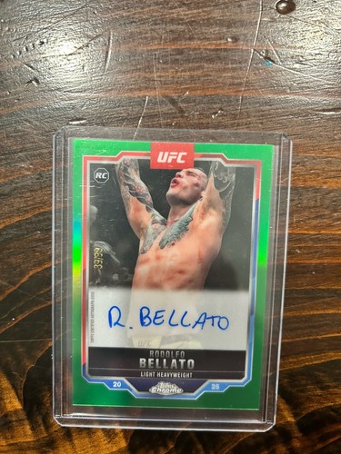 2025 topps ufc chrome rodolfo - chrome,