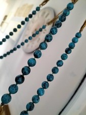 Collana alta bijoutteria lunga 45 cm con pietre dure perfetta