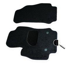 Tappetini Anteriori Fiat Qubo 2008> tappeti auto moquette battitacco ricamo kit