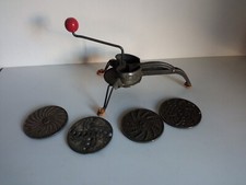 Trituratore Mouli vintage anni  50 con 5 lame