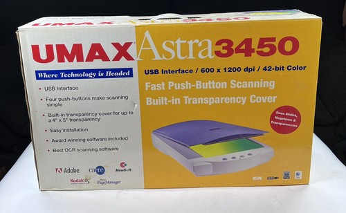 Umax astra 3450 - 42, usb