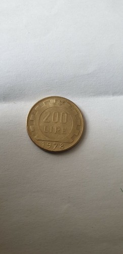 200 lire 1978 mezza luna - lire,