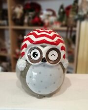 Zuccheriera Gufo In Ceramica