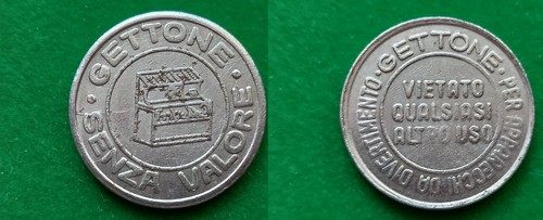 Gettone token jeton vintage - token,