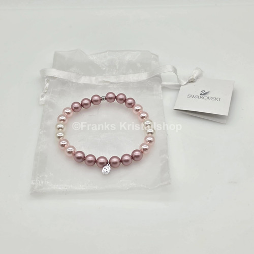 Bracciale perle swarovski - bracciale,