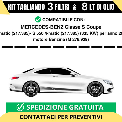 Tagliando per mercedes benz - per, mercedes-benz