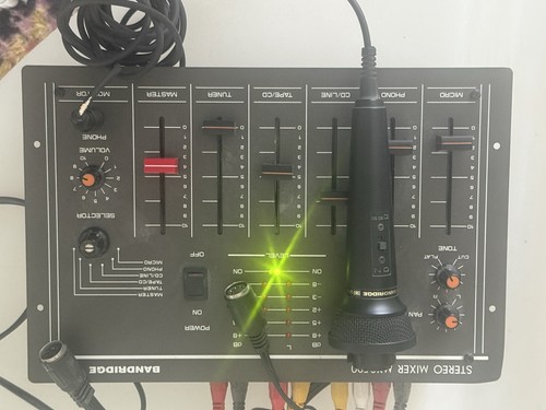 Mixer stereo bandridge con - stereo,